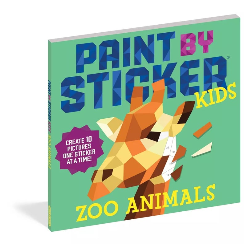 "Paint by Sticker Zoo Animals" — Workman