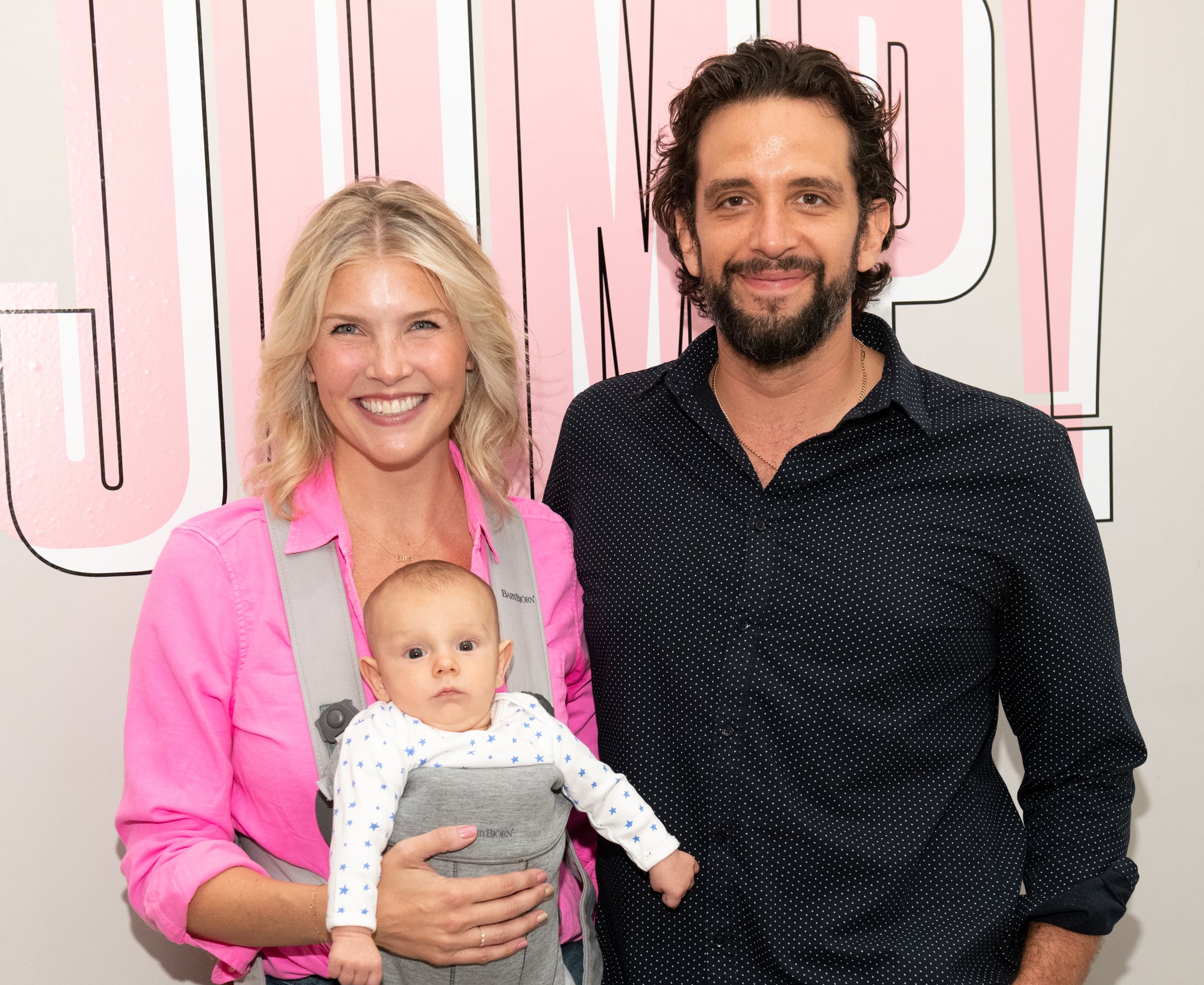 NEW YORK, NEW YORK - AUGUST 27: Amanda Kloots and Nick Cordero attend the Beyond Yoga x Amanda Kloots Collaboration Launch Event on August 27, 2019 in New York City. (Photo by Noam Galai/Getty Images for Beyond Yoga)