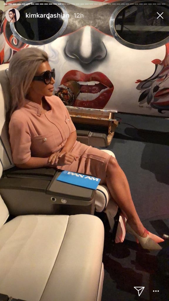 Kim Kardashian Dressed Up For the Festivities