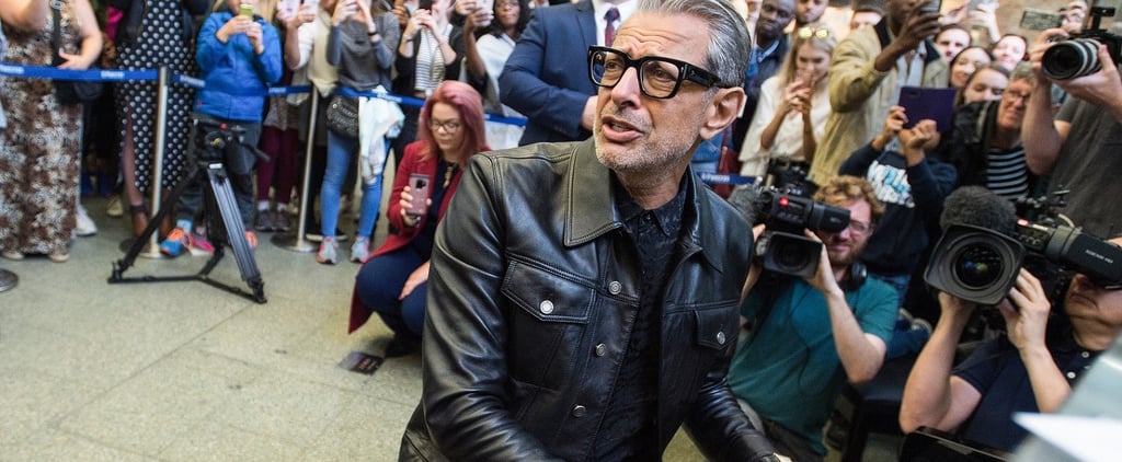 Be Still Our Hearts: Jeff Goldblum Serenaded an Entire London Train Station With Jazz Piano