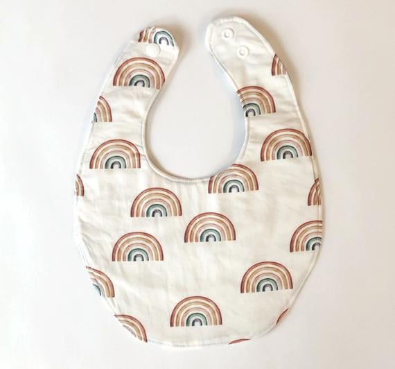 Rainbow Baby Bib