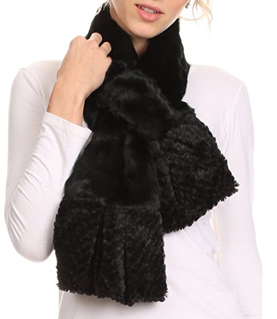Sakkas Nadia Faux Fur Scarf