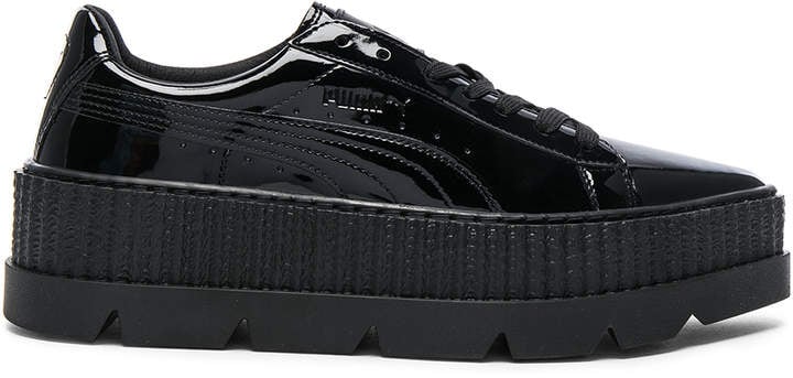 Fenty Puma by Rihanna Pointy Patent Leather Creeper Sneakers