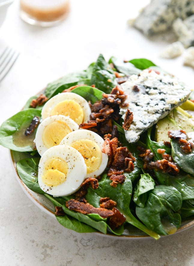 Spinach Salad With Warm Bacon Dressing | Alton Brown Recipes | POPSUGAR ...