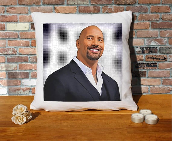 Pillow 30 Dwayne Johnson Gifts That Will Rock Your Socks Off