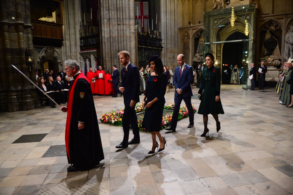 Royals at Remembrance Day Service at Westminster Abbey 2018