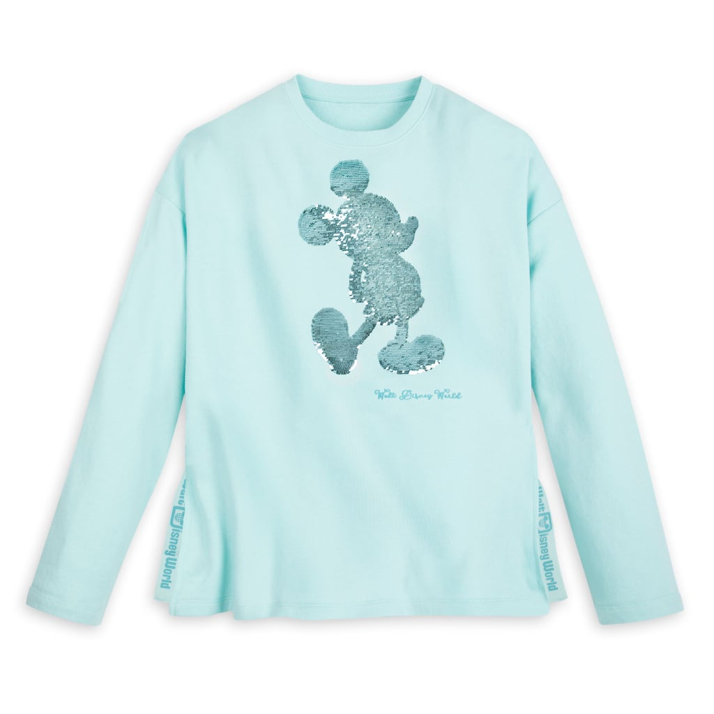 Disney Arendelle Aqua Reversible Sequin Sweatshirt