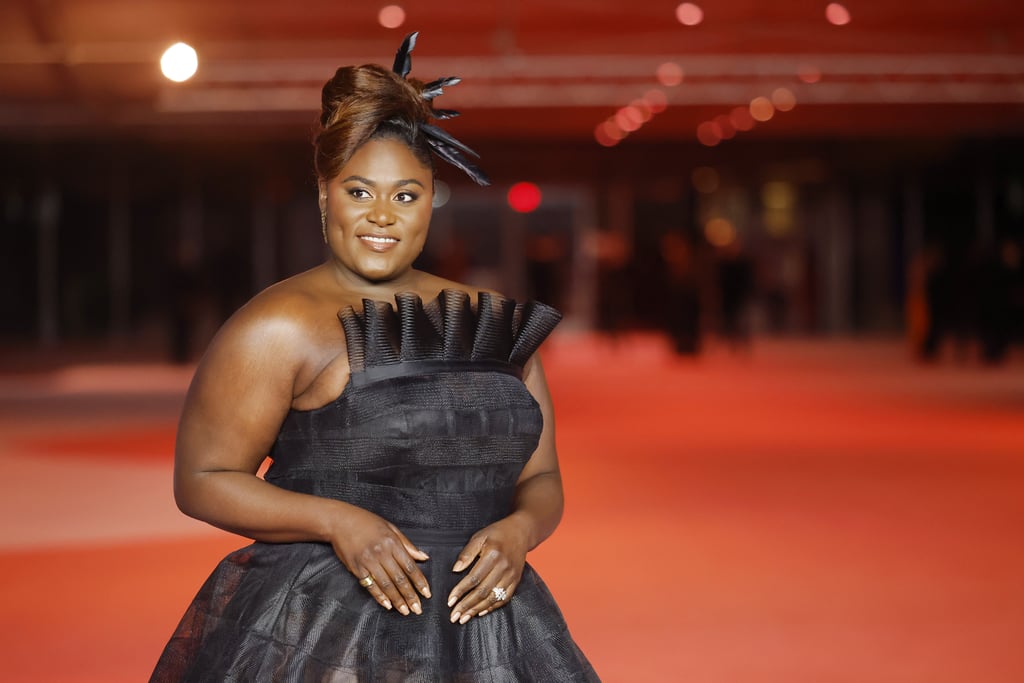 Danielle Brooks's Feather Hair Accessory at the Academy Museum Gala