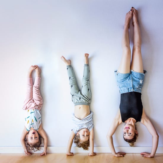 Defying Gravity Family Photo Shoot