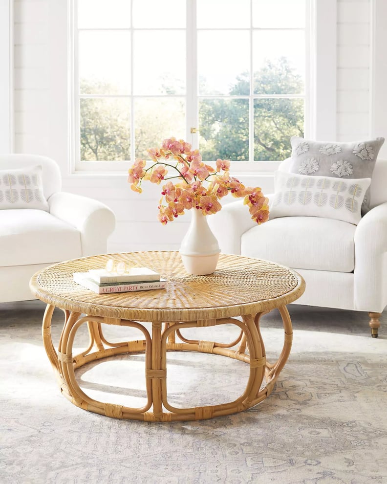 Best Rattan Coffee Table From Serena and Lily on Sale For Memorial Day