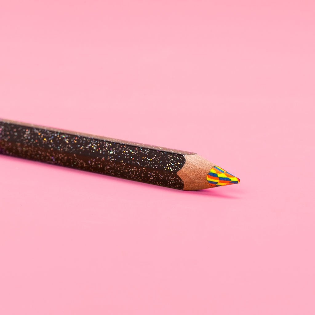 Magical Glittery Neon Pencil