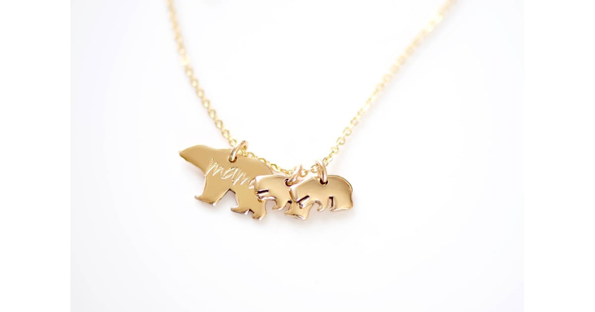 Capricorn: Mama Bear Necklace 