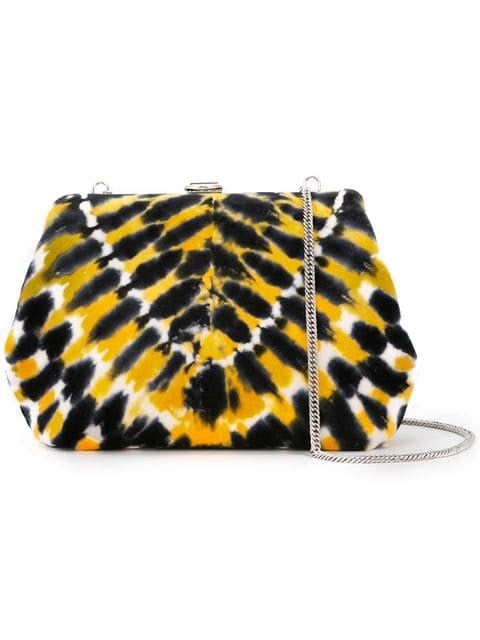 Proenza Schouler Tie Dye Frame Clutch