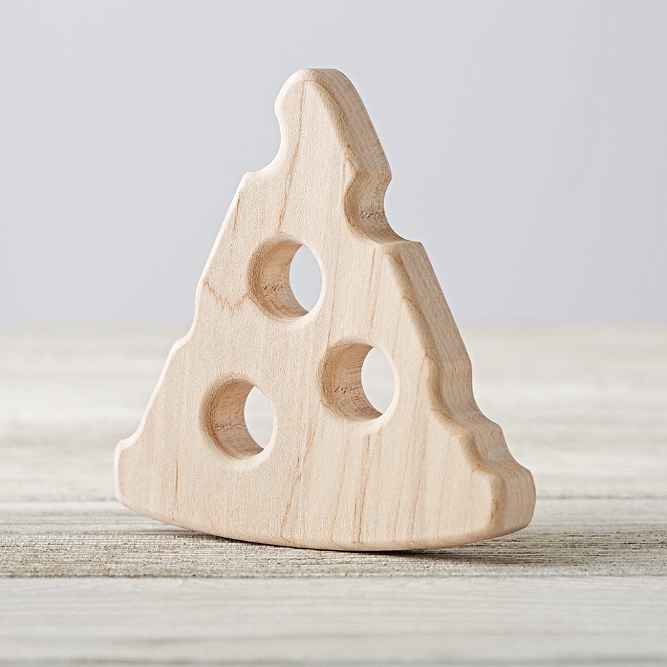 The Land of Nod Pizza Wooden Teether