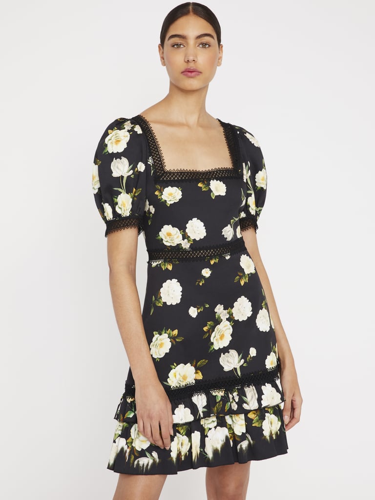 Alice + Olivia Wylie Floral Mini Dress | Alice + Olivia Sample Sale ...