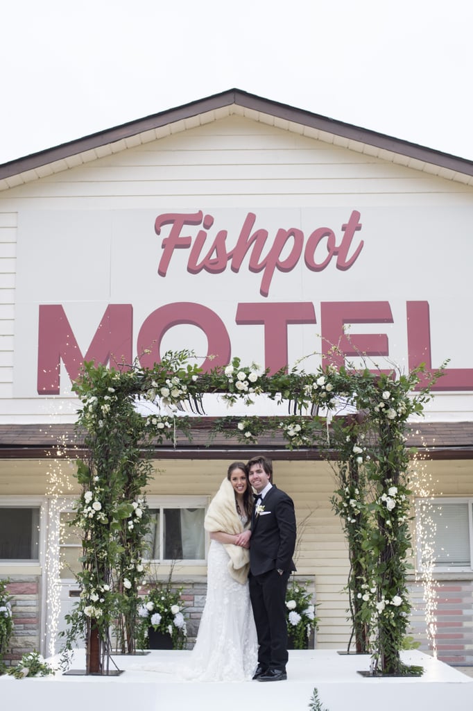 This Couple Got Married at Schitt's Creek's Rosebud Motel This Couple Got Married at Schitt's Creek's Rosebud Motel