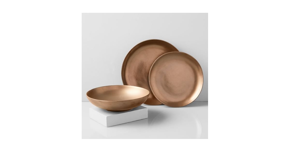 Reactive Glaze Dinnerware Set in Bronze Best Halloween Decor From