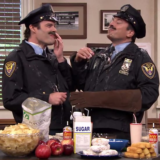 Bill Hader and Jimmy Fallon Police Skit on The Tonight Show