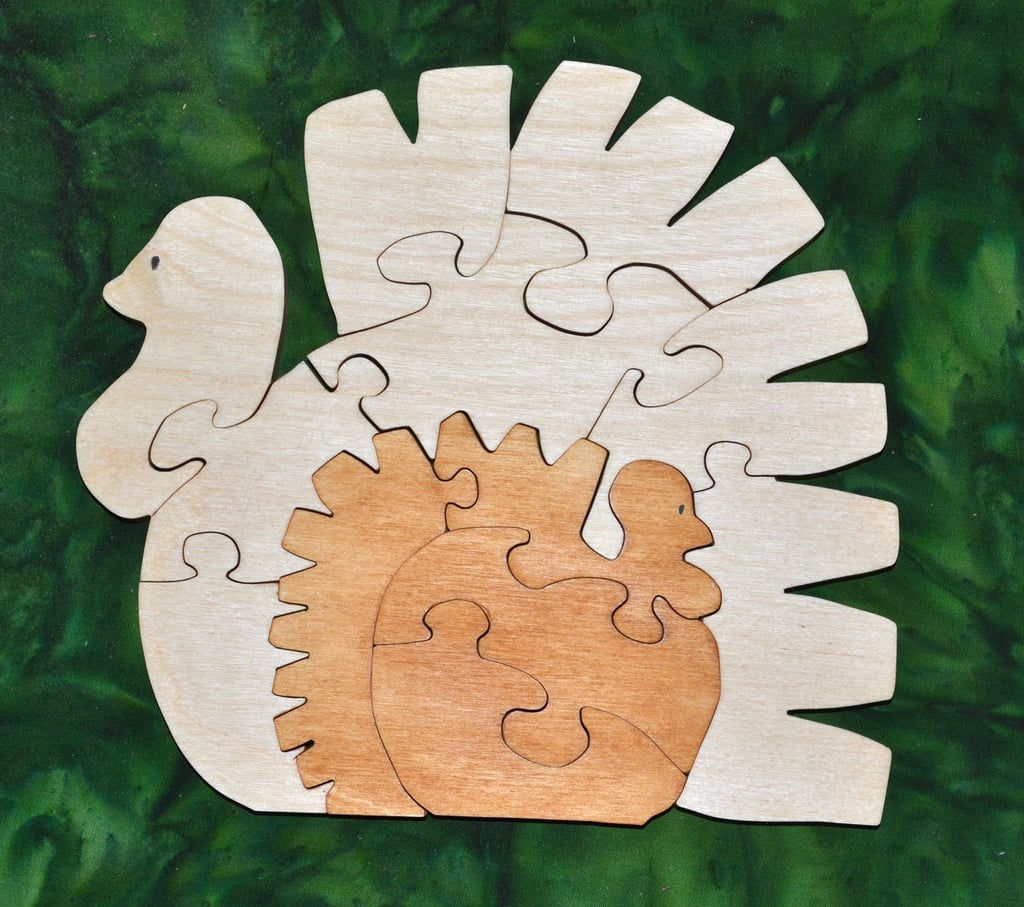 Wooden Turkey Puzzle