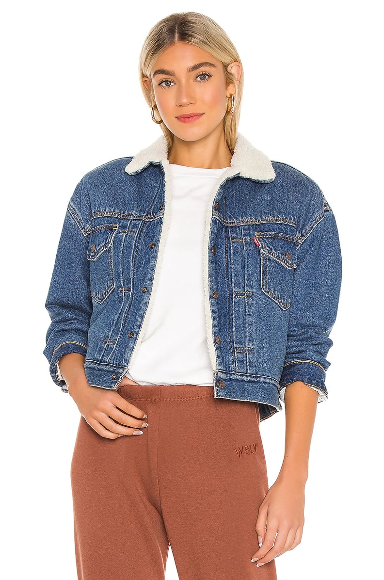 LEVI'S New Heritage Sherpa Jacket in Hot Head