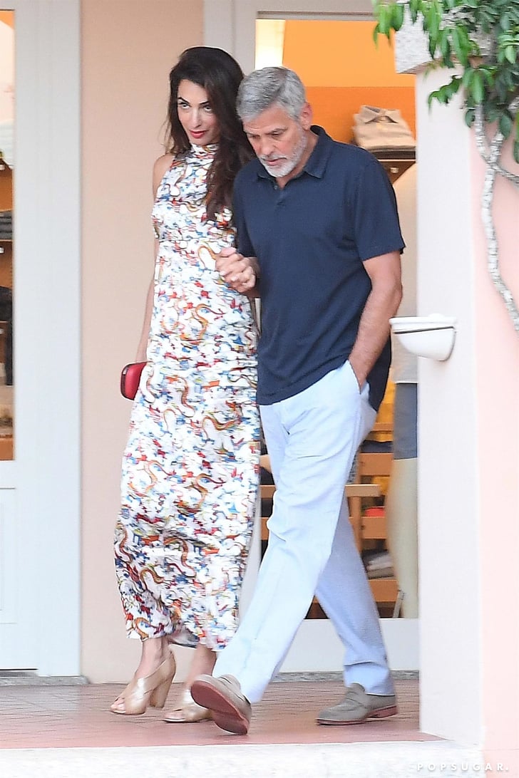 George and Amal Clooney Holding Hands in Italy June 2018 | POPSUGAR ...