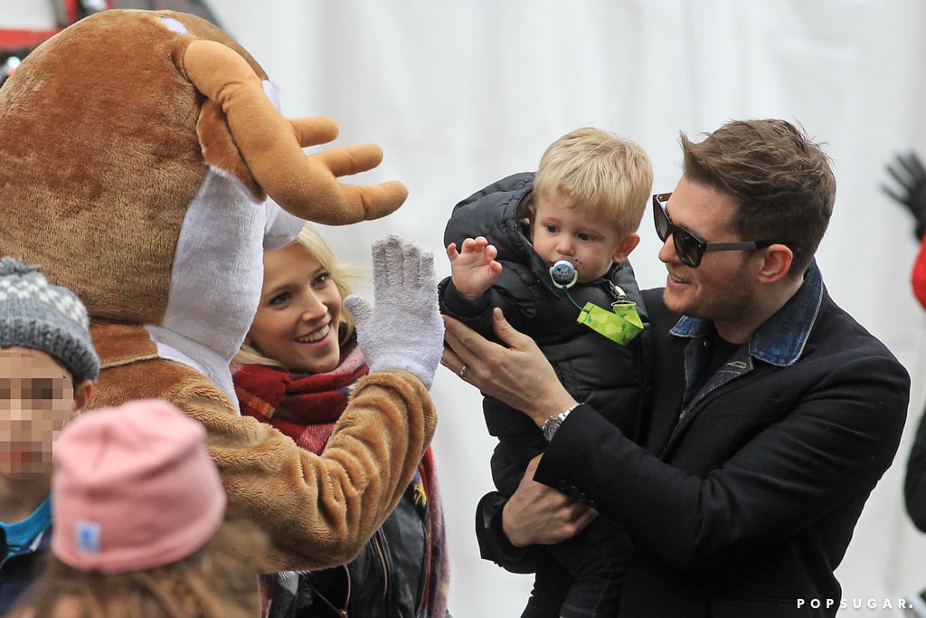 Michael Buble and Family Celebrate Christmas in Vancouver