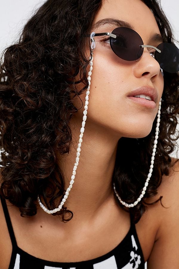 Urban Outfitters Premium Real Pearl Sunglasses Chain