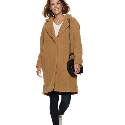 My Pick: POPSUGAR at Kohl's Teddy Bear Long Coat