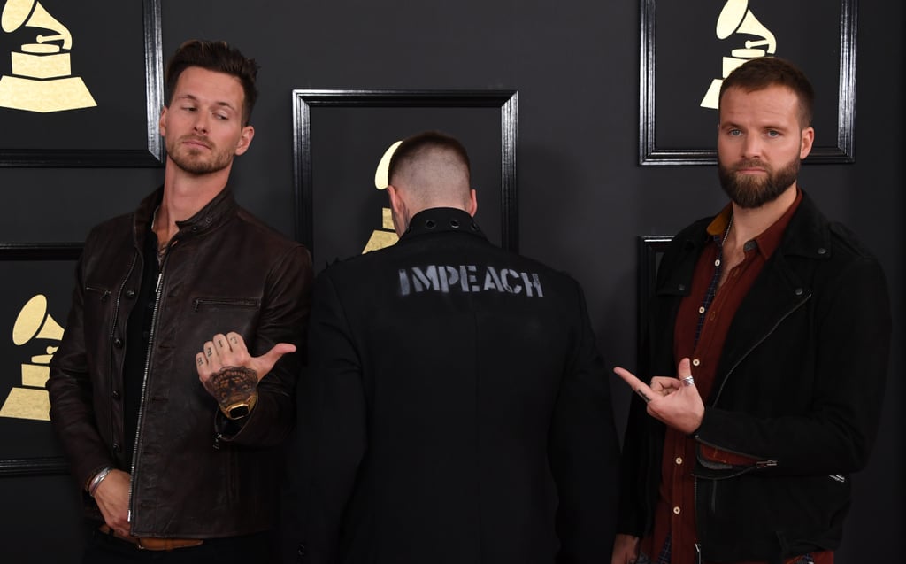 Highly Suspect Protest Trump at the 2017 Grammys