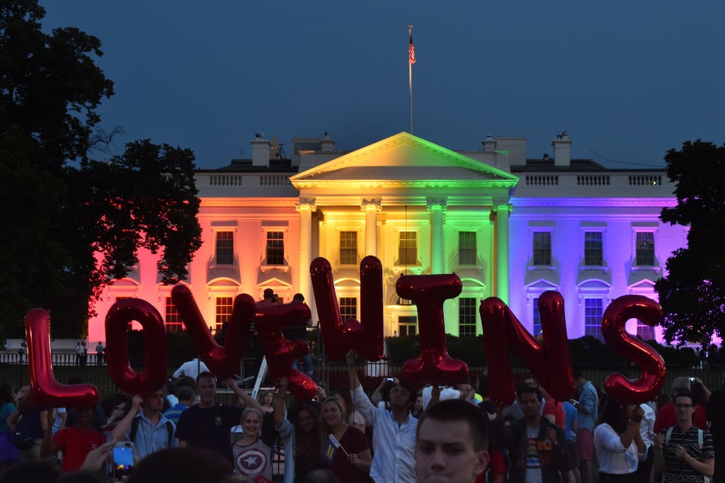 Rainbow White House | Pictures