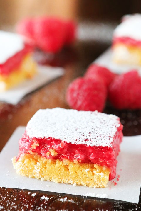 Raspberry-Lemon Squares