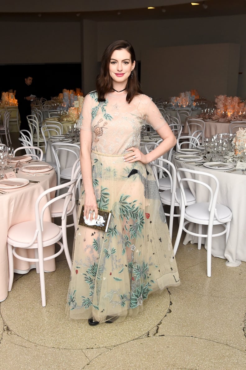 Anne Hathaway in Dior