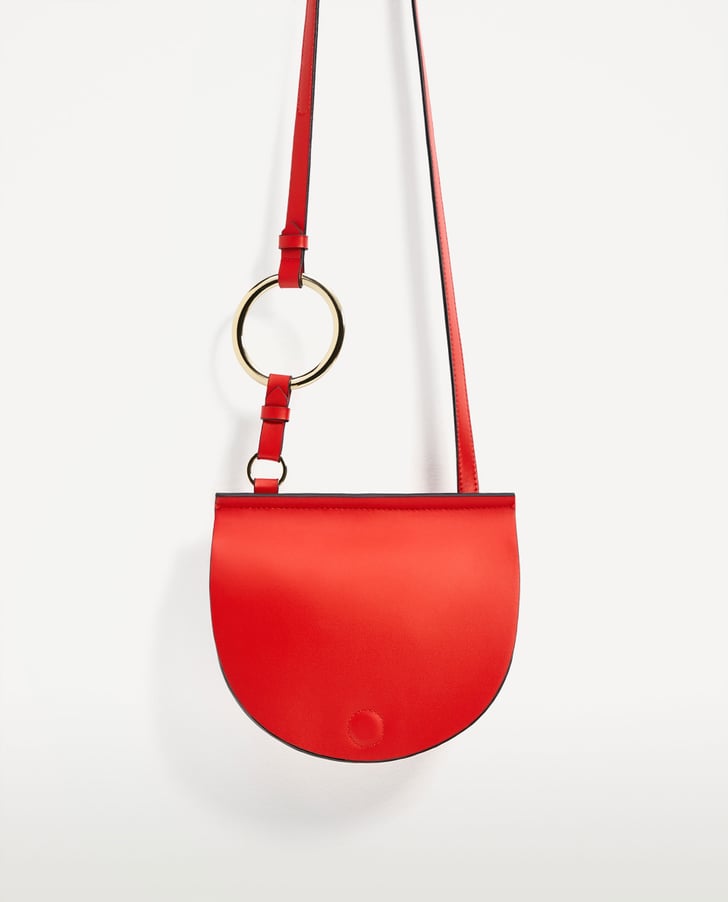 Zara's crossbody bag ($26) comes with a gorgeous ring detail that ...