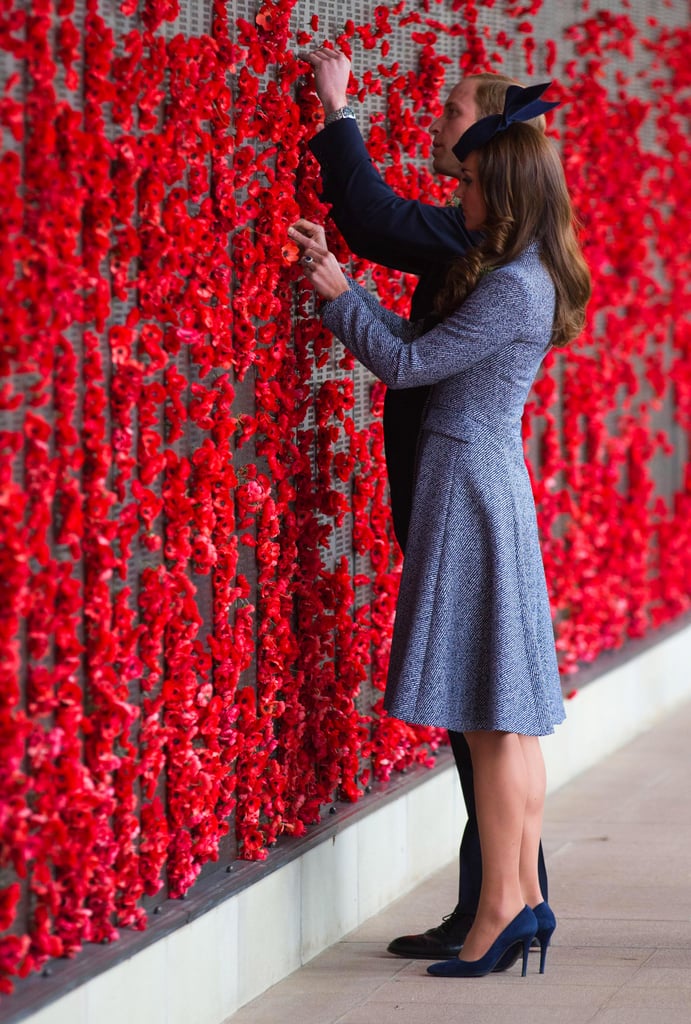 Prince William and Kate Middleton Celebrate Anzac Day