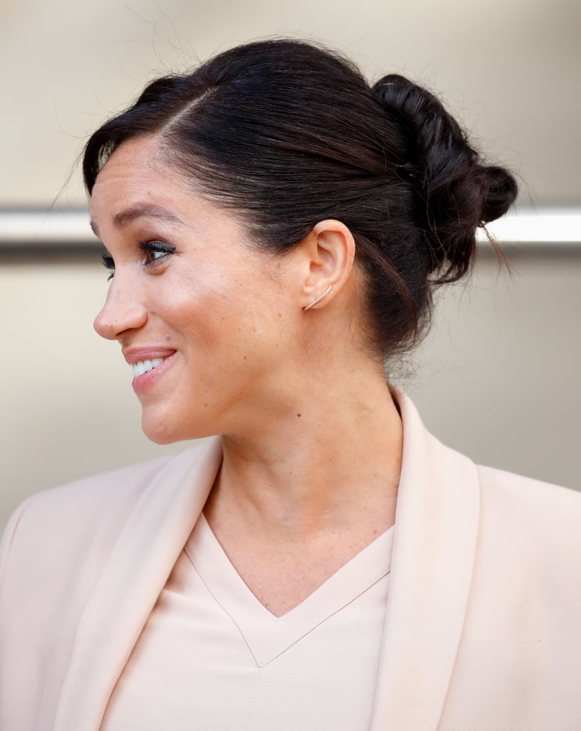 Meghan Markle's Casual, Clipped-Up Style, 2019