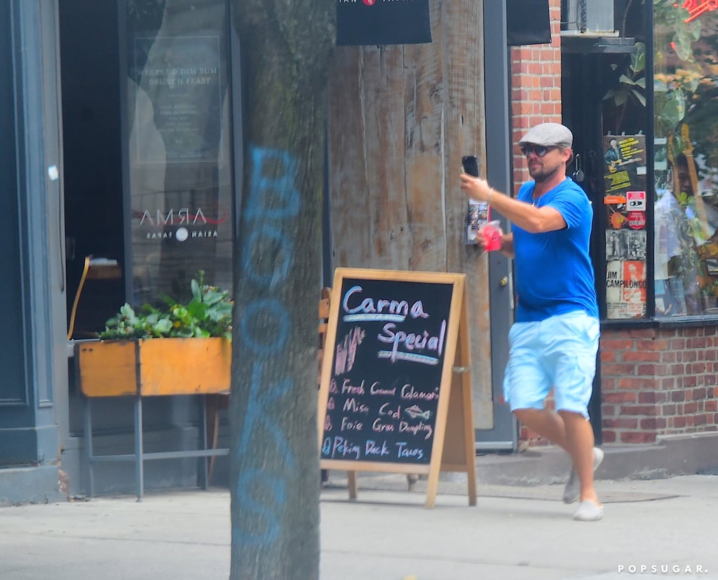 Leonardo DiCaprio and Jonah Hill in NYC August 2016