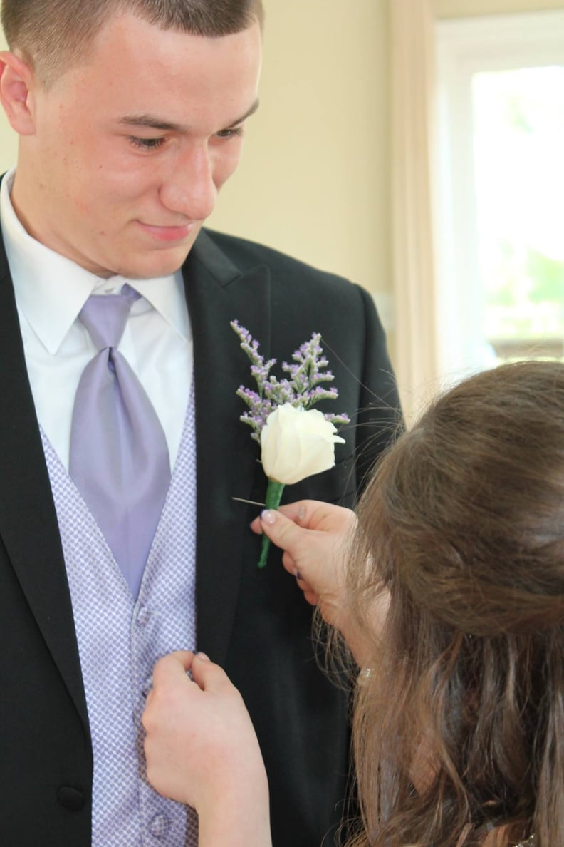 She Gave Him a Boutonniere