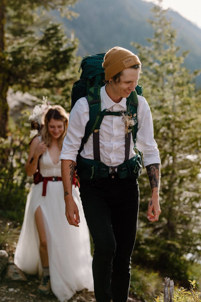 Mountain Camping Elopement