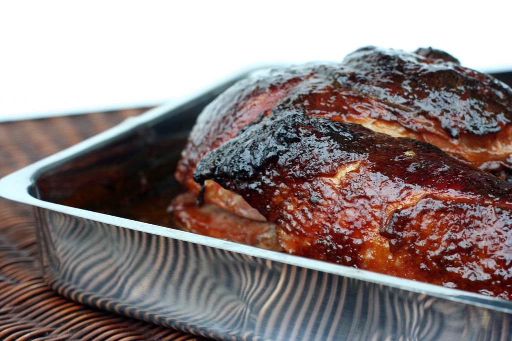 HoneyBourbonGlazed Ham Lucky New Year Menu POPSUGAR Food Photo 4