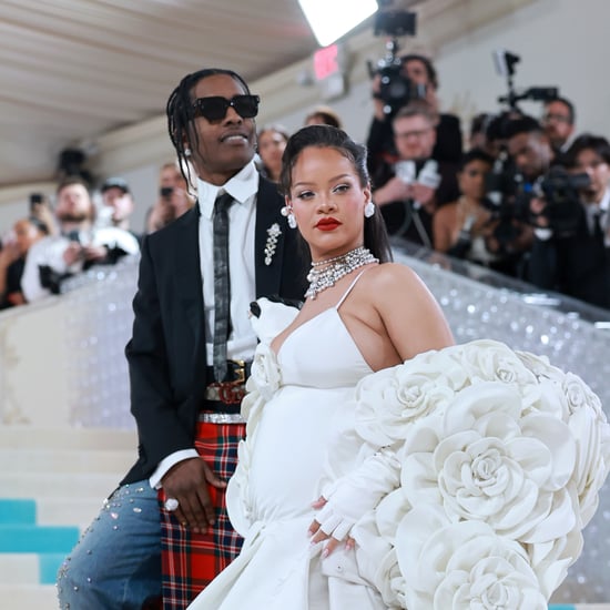 Rihanna and A$AP Rocky at the 2023 Met Gala