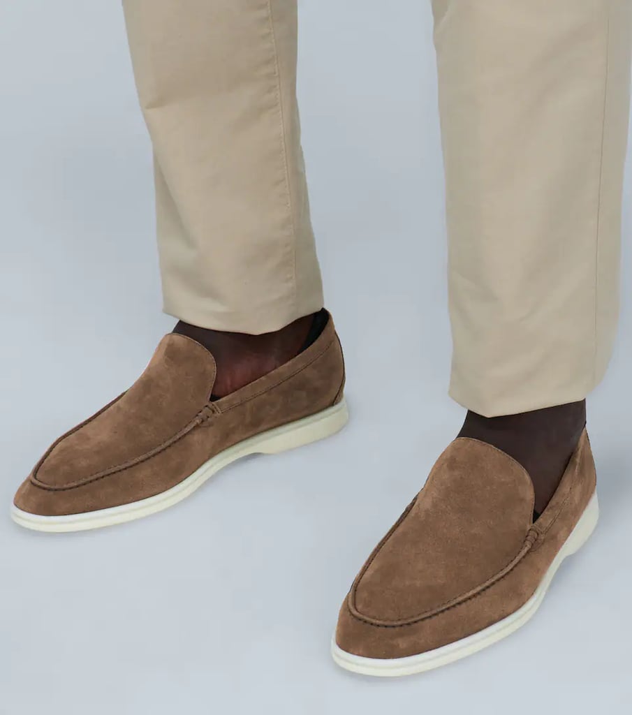 An Every Day Shoe: Loro Piana Summer Walk Suede Moccasins