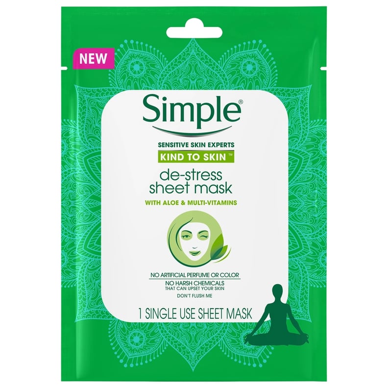 Simple De-Stress Sheet Mask