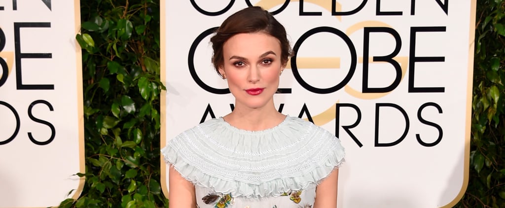 Keira Knightley at the Golden Globe Awards 2015