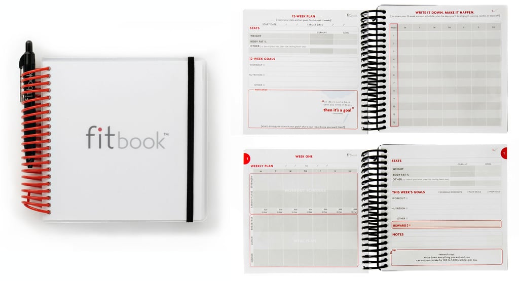 Fitbook Health and Fitness Planners and Journals POPSUGAR Fitness