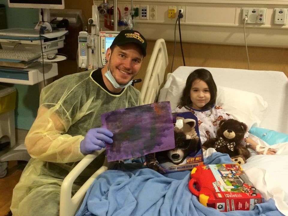 Chris Pratt Shares Message About Young Cancer Survivor Popsugar