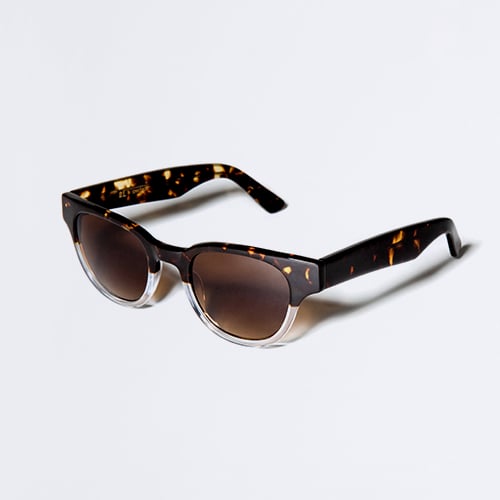 D.L. Eyewear McKenzie Tortoise Clear/Polarized