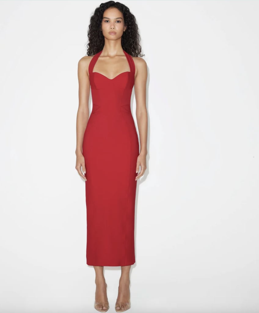 Khy x Dilara Findikoglu Fitted Halter Dress