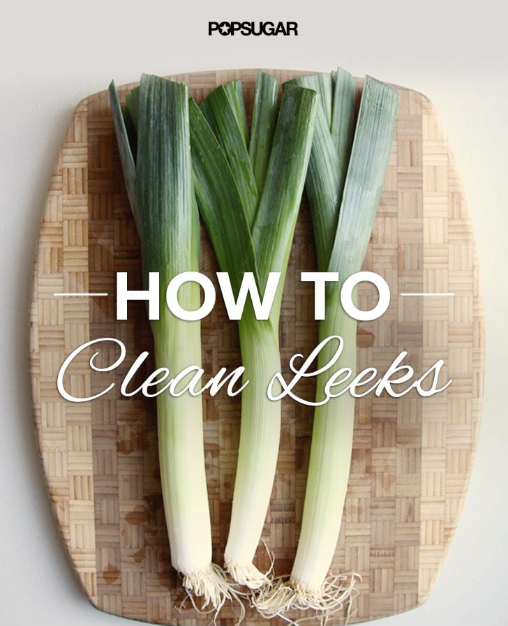 How to Clean Leeks