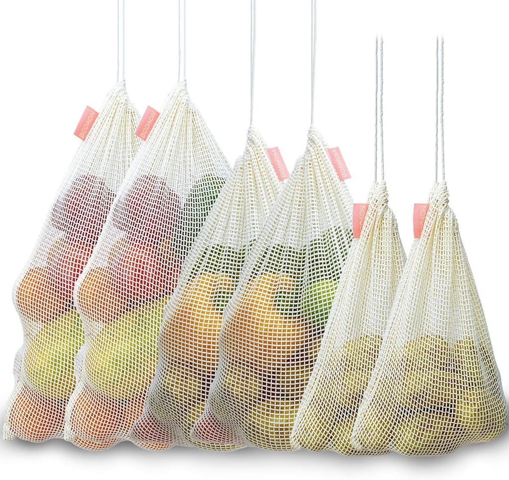 Bodaon Reusable Organic Cotton Mesh Produce Bags Best Sustainable