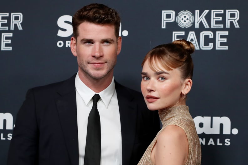 SYDNEY, AUSTRALIA - NOVEMBER 15: Liam Hemsworth and Gabriella Brooks attends the Australian Premiere of Poker Face at Hoyts Entertainment Quarter on November 15, 2022 in Sydney, Australia. (Photo by Lisa Maree Williams/Getty Images)